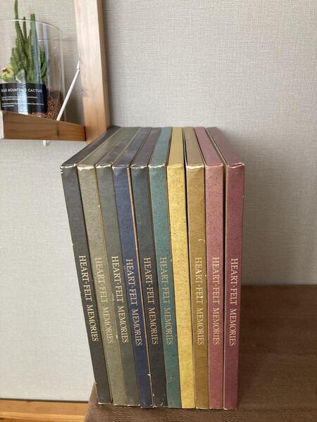 *【新品】90s 千趣会 アルバム ハートフェルトメモリーズ 10冊セツト デザイン違い*