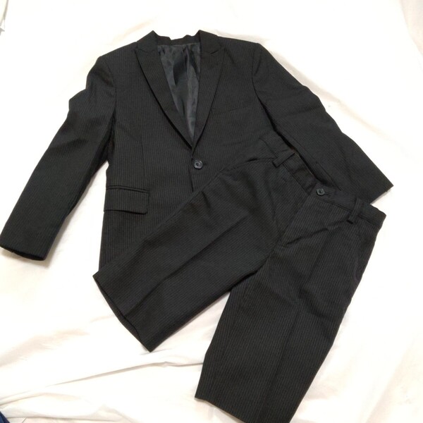 【COMME CA ISM】コムサ スーツ キッズ 120 ネイビー セット