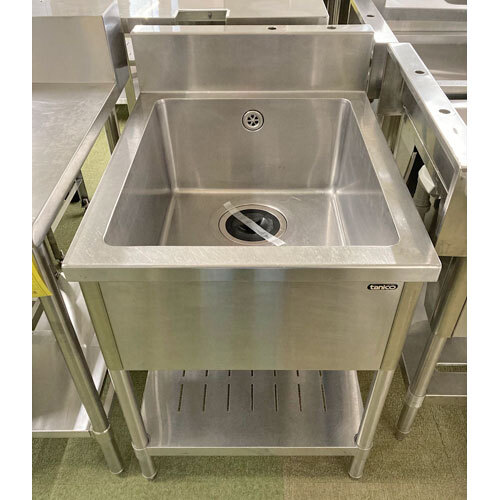 一槽シンク BGあり 業務用 中古/送料別途見積