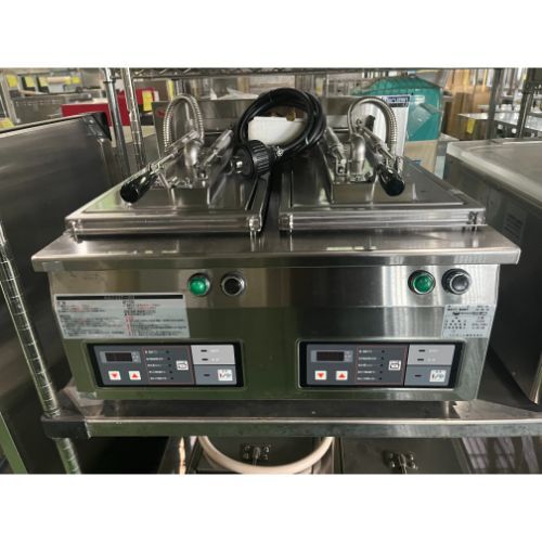 マルゼン 電気自動餃子焼器 架台付き MAZE-4 2023年製 中古 厨房機器 R5-0112