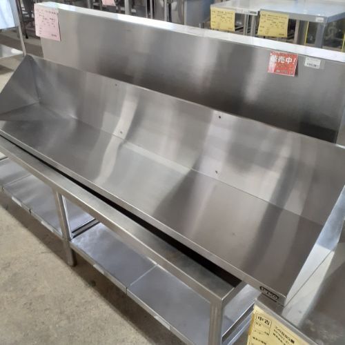 平棚 背付き 業務用 中古/送料別途見積