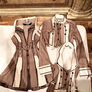 OZZ ON ONESTE croce rozenレアシリーズワンピースシュラグジャケットコルセットナポレオンシリーズ3点セットozz