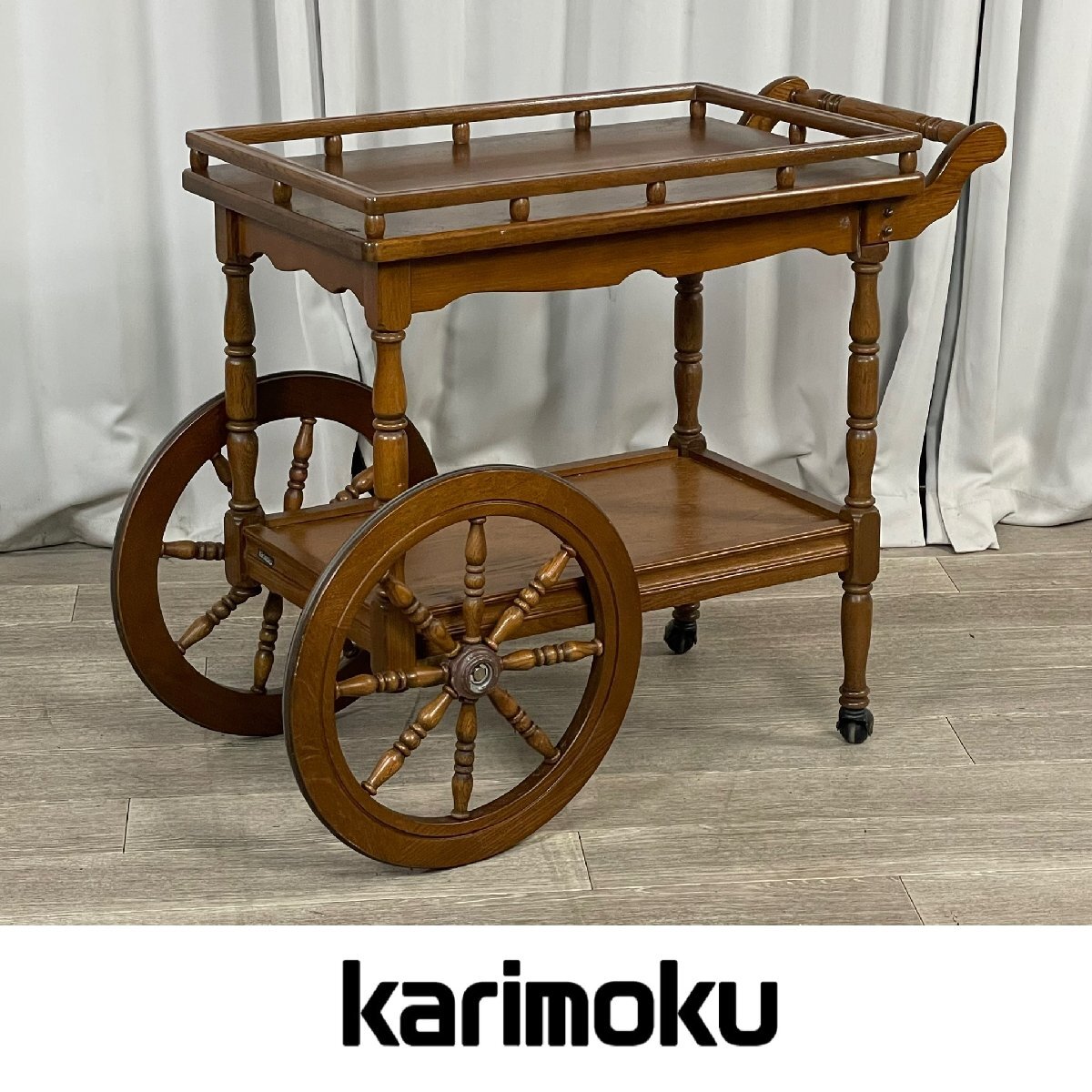 Yahoo!オークション -「キッチンワゴン カリモク」(カリモク家具 Yahoo!オークション -「キッチンワゴン カリモク」(カリモク家具