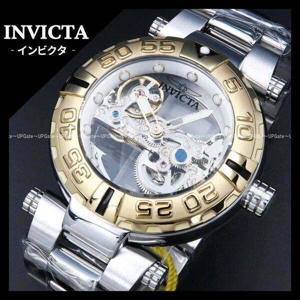 斬新デザイン★自動巻★スケルトン INVICTA Subaqua 45892 インビクタ サブアクア