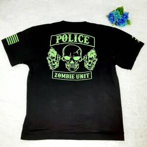 希少XL◎POLICE ZOMBIE ポリスゾンビ Tシャツ バックプリント