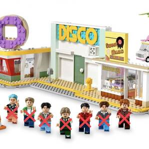 レゴ 21339☆BTS Dynamite ダイナマイト☆建物、車等(情景のみ)☆ミニフィグ、付属アイテム等無し☆未使用☆アイスクリームトラック