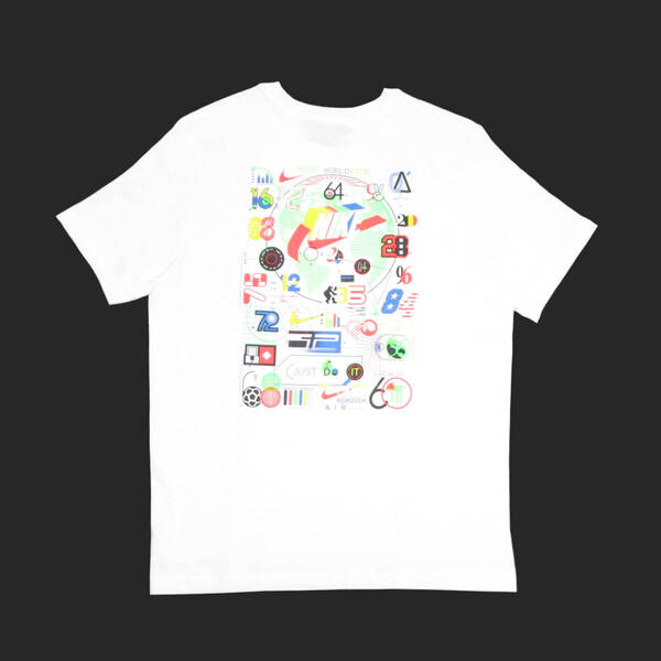 ★SALE★Nike/ナイキ★NSW World Wide Icons半袖Tシャツ (White/XL)