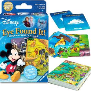 送料無料 ディズニー カードゲーム Wonder Forge World of Disney Eye Found It Card Game