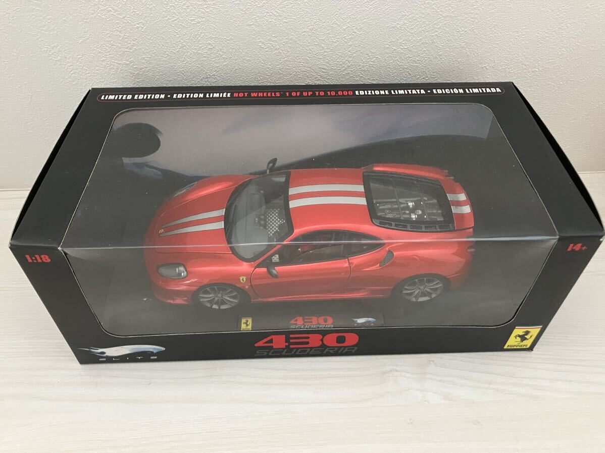Amazon | HWエリート 1/18 フェラーリ F430 スクーデリア ブルー メタリック | ミニカー・ダイキャストカー | ホビー