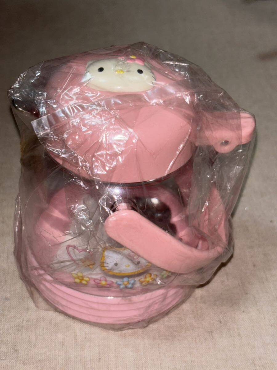 ハローキティ 陶製キャンディポット 陶製シュガーポット