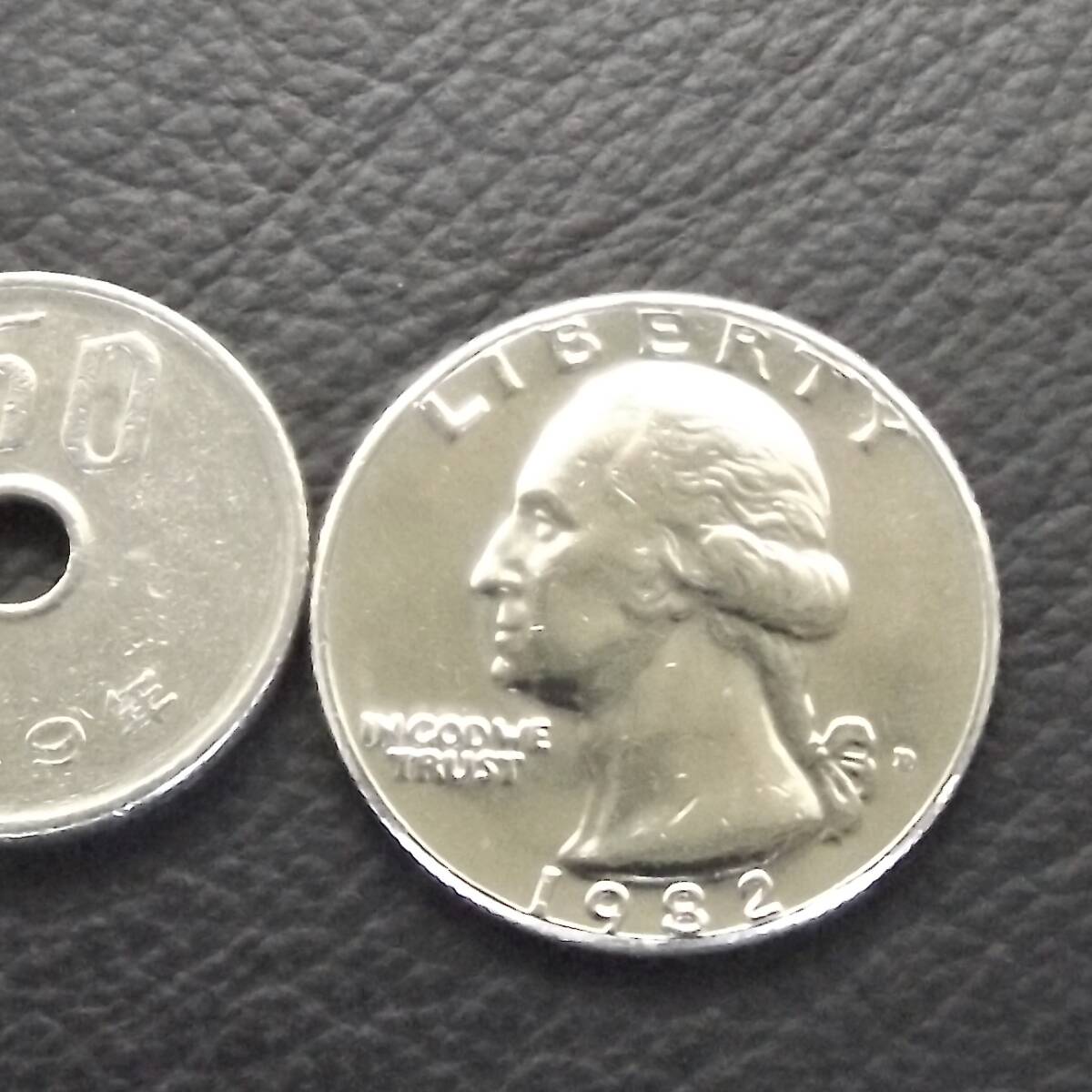 USAリバティクオーターDOLLAR☆1990年D☆ジェファーソン25セント美品 2025年最新】Yahoo!オークション -1990年アメリカ(貨幣)の中古品