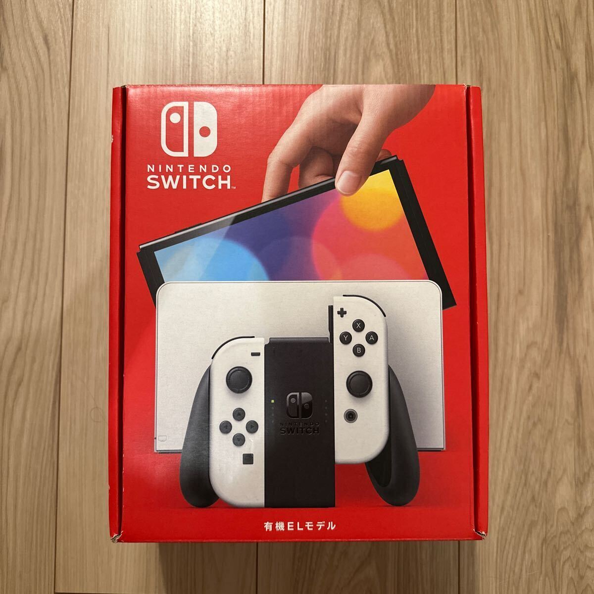 ☆ほぼ未使用☆ 2023年購入 任天堂Switch 本体　※任天堂 ニンテンドー スイッチ 新型 新モデル バッテリー強化版