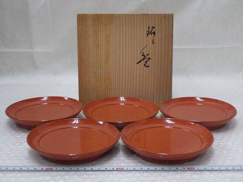 Yahoo!オークション -「象彦 銘々皿」(菓子器、喰籠) (漆芸)の