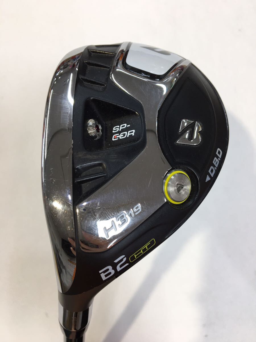 本州のみ送料無料◇レフティ◇UT◇ブリヂストン◇ B2HT HY◇ツアーAD AD75◇19度◇S◇40.5in◇D-3◇359g◇カバー有り