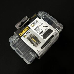 ラス1 新品未使用 DEWALT デウォルト 黒 タフケース 小 DEWALT TOUGHCASE 検) オーガナイザー 工具箱 ツールボックス マキタ マックパック