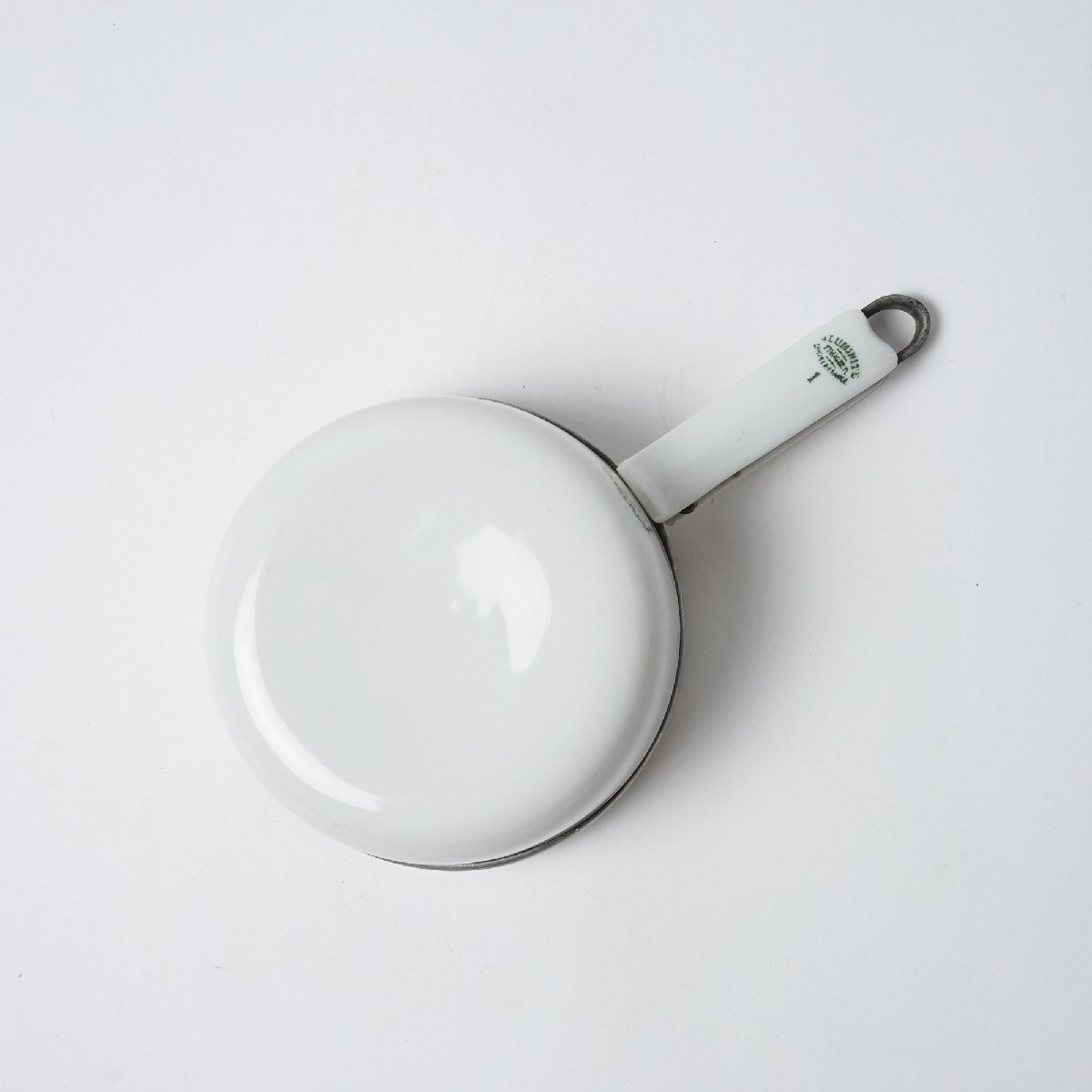 フランス アンティーク LIMOGES ALUMINITE リモージュ アルミナイト 片手鍋 鍋 小鍋 サイズ1 [D722]