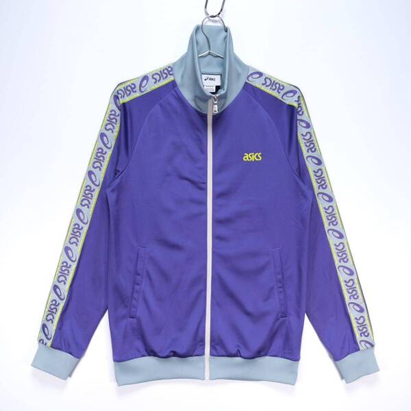 【送料無料】ASICS(アシックス)/LOGO TAPE TRACK JACKET/ロゴテープ トラックジャケット/ジャージ/2191A295/GENTRY PURPLE/M(海外サイズ)