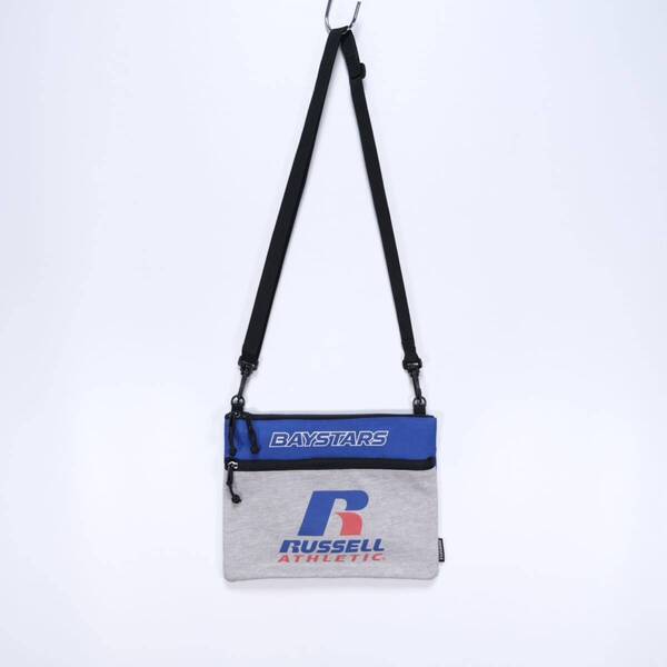 【送料無料】横浜DeNAベイスターズ/RUSSELL ATHLETIC(ラッセルアスレティック)/コラボ/スウェットサコッシュ/W28cm×H23cm