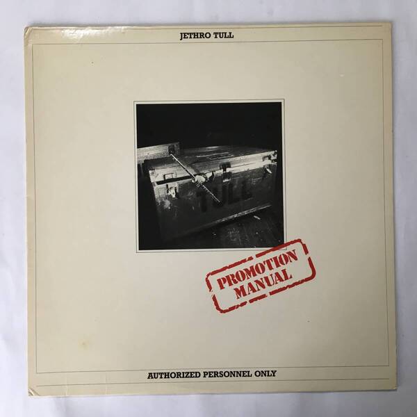 PROMO JETHRO TULL PROMOTION MANUAL US盤