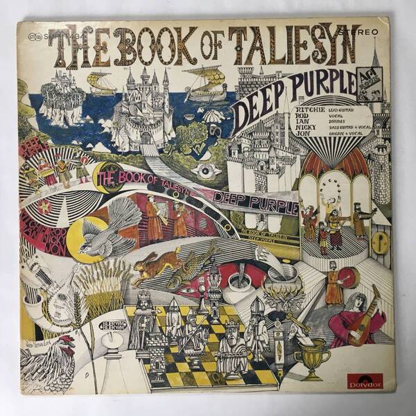 DEEP PURPLE THE BOOK OF TALIESYN 国内盤 SMP 1434