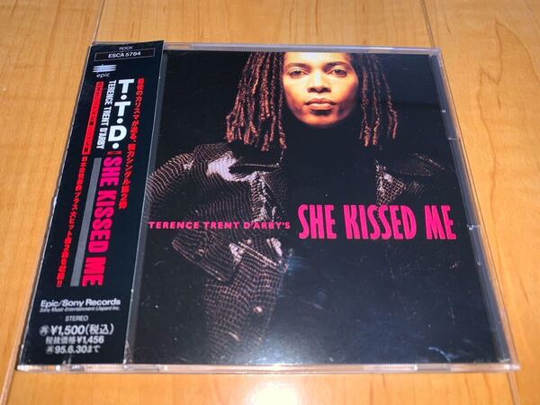 【即決送料込み】テレンス・トレント・ダービー / Terence Trent D'arby / She Kissed Me 国内盤帯付きシングルCD