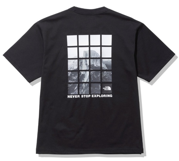 【S /送料無料】THE NORTH FACE ノースフェイス ショートスリーブハーフドームウィンドウティー NT32337 K ブラック Tシャツ
