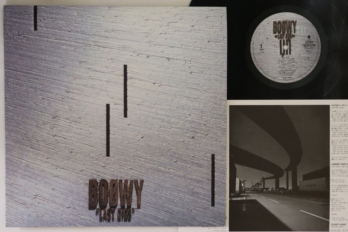 BOØWY／“LAST GIGS”／BOOWY／氷室京介／レコード／希少盤／美品
