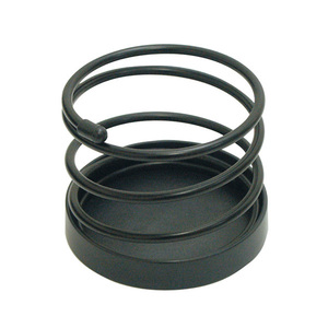 槌屋ヤック:ドリンクホルダー ペットボトル 車 缶 黒 両面テープ貼付け/PZ-330