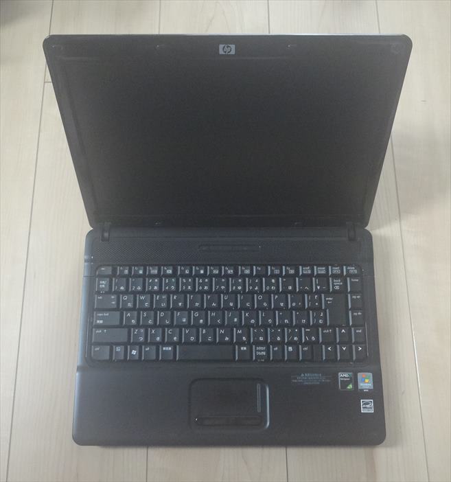 コンパック ノートパソコン ジャンク 動画あり】ハードオフで4,400円で買ってきた2008年製Core 2 Duo