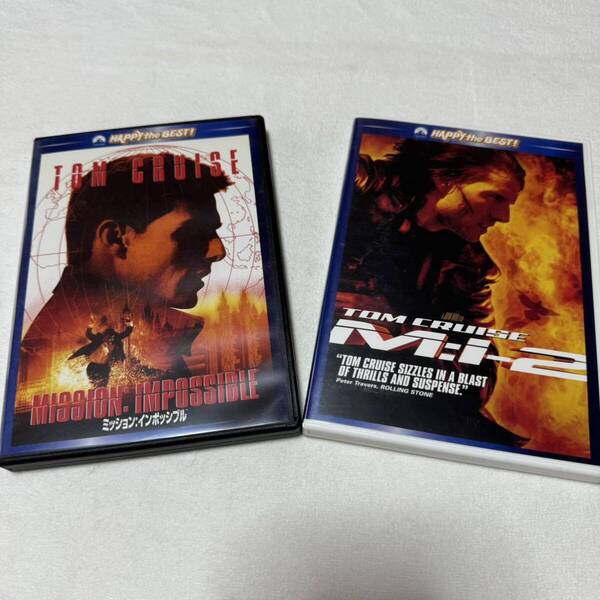 トムクルーズ ミッションインポッシブルVOL.1.2 DVD洋画