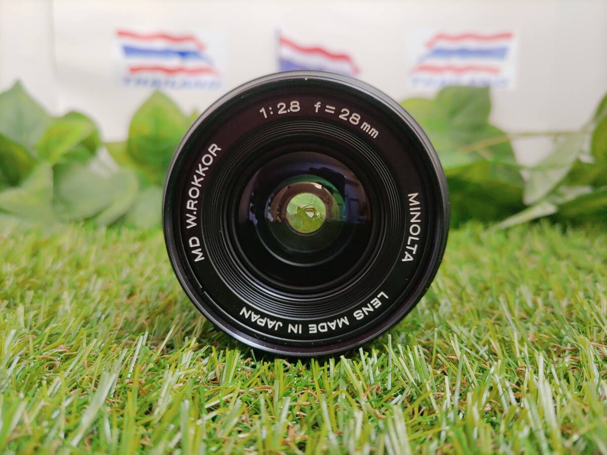 ☆良品☆ ミノルタ MINOLTA MD W.ROKKOR 28mm F2.8 ☆良品☆ ミノルタ MINOLTA MD W.ROKKOR 28mm F2.8