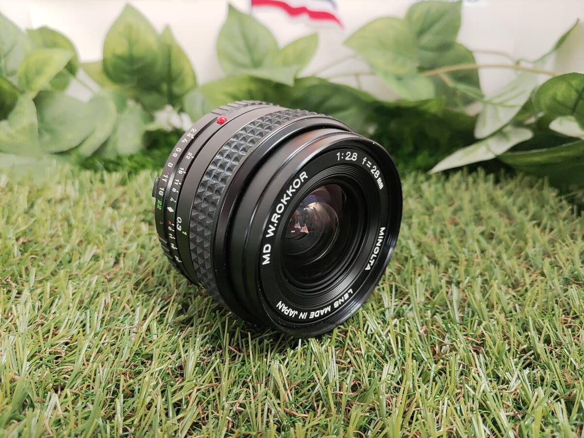 ☆良品☆ ミノルタ MINOLTA MD W.ROKKOR 28mm F2.8 ☆良品☆ ミノルタ MINOLTA MD W.ROKKOR 28mm F2.8