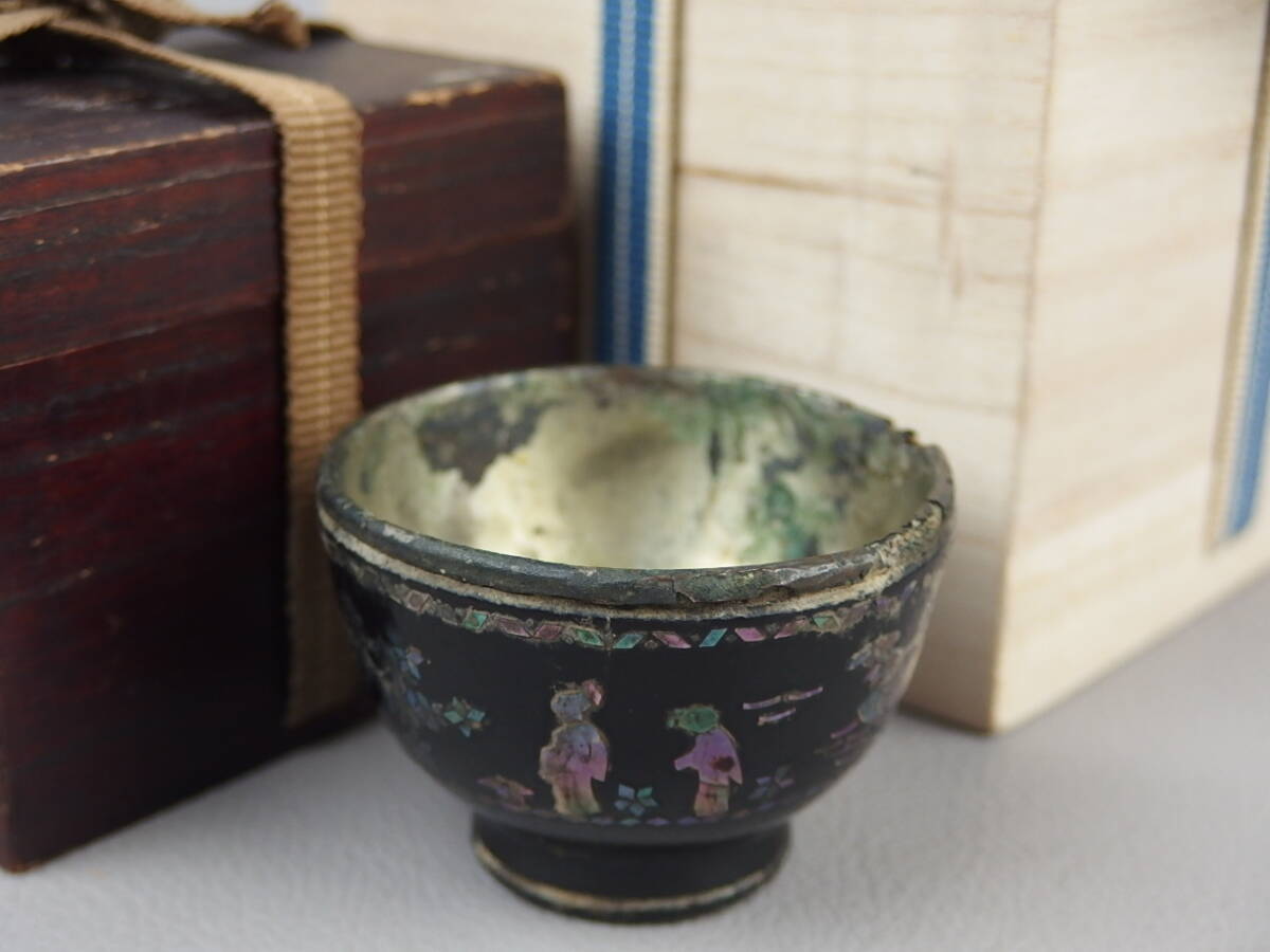 Yahoo!オークション -「唐物 螺鈿」(漆芸) (工芸品)の落札相場