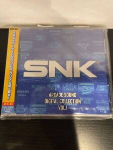 新品未開封 ゲーム音楽CD SNK ARCADE SOUND DIGITAL COLLECTION アーケードサウンドデジタルコレクションvol.1