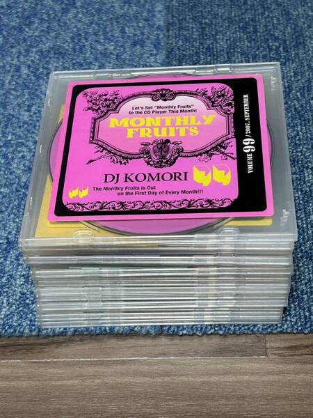 DJ KOMORI MONTHLY FRUITS VOLUME 86-99 14枚