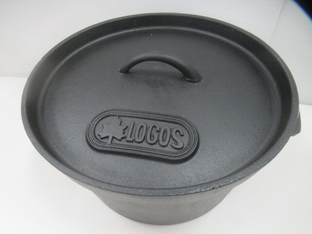 Logos 10 inches Dutch Oven (unused) ロゴス ダッチオーブン (未使用） - 調理用ボール