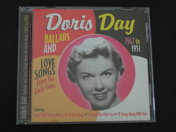 【輸入盤美品】ドリス・デイ DORIS DAY / BALLARDS AND LOVE SONGS From The Early Years 1947 to 1951 (輸入盤)