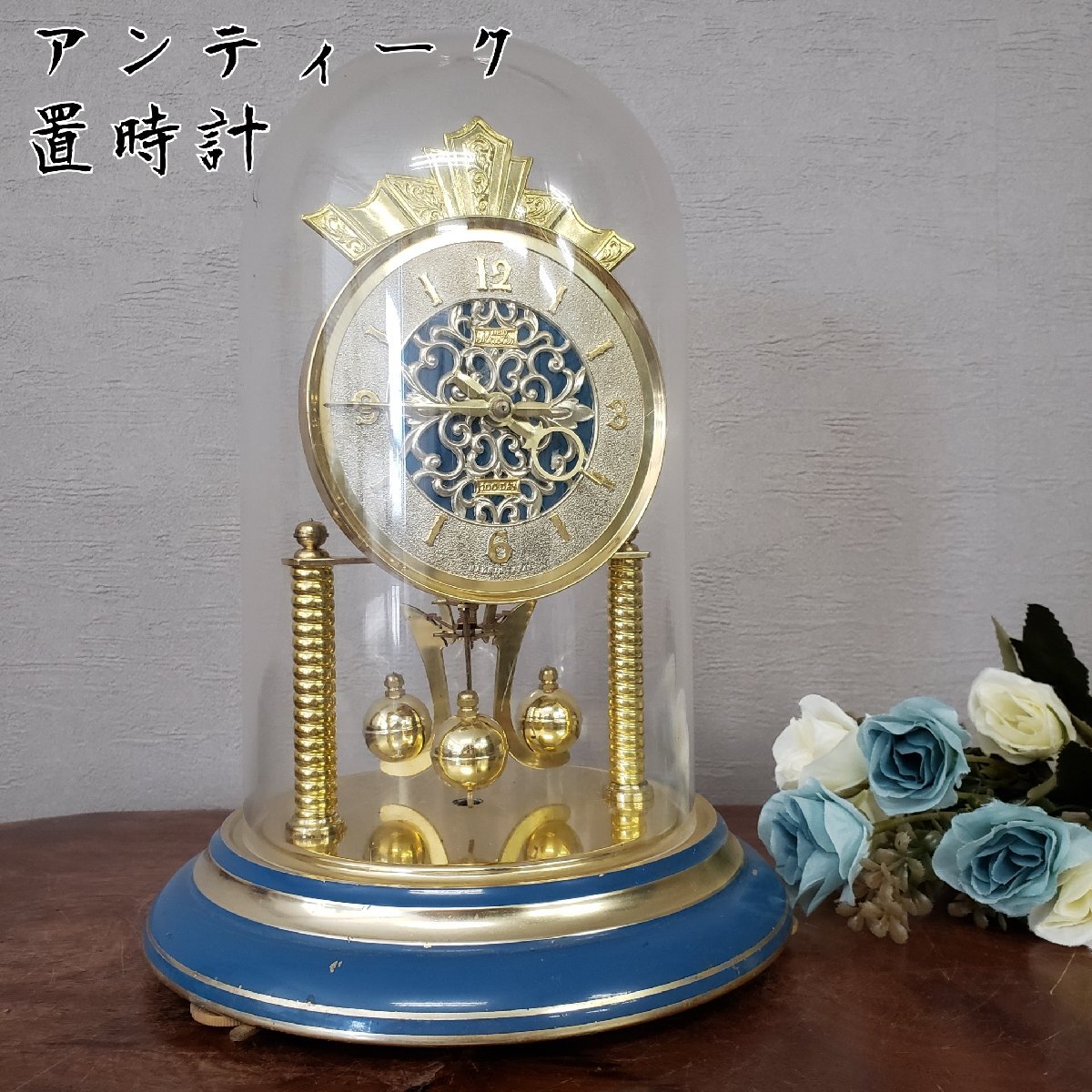 CM45 master マスター NISSHIN CLOCK ガラスドーム時計 置き時計 CM45 master マスター NISSHIN CLOCK ガラスドーム時計 置き時計