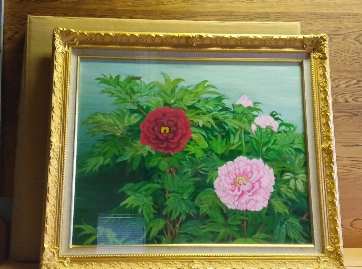 油彩画 「 ボタン園 」 原画 額付 2025年最新】Yahoo!オークション -絵画 牡丹(油彩)の中古品