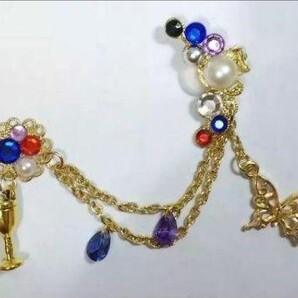 ※ハンドメイド※ ジルコニアの豪華なイヤーカフ ファイアーエムブレム聖戦の系譜 ヒーローズ シグルド ディアドラ イメージ