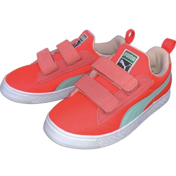 20㎝ プーマ スウェード ライトフレックス ポップ V PS 381907 02 PUMA SUEDE LIGHT-FLEX POP V PS 子供 キッズ 子供用