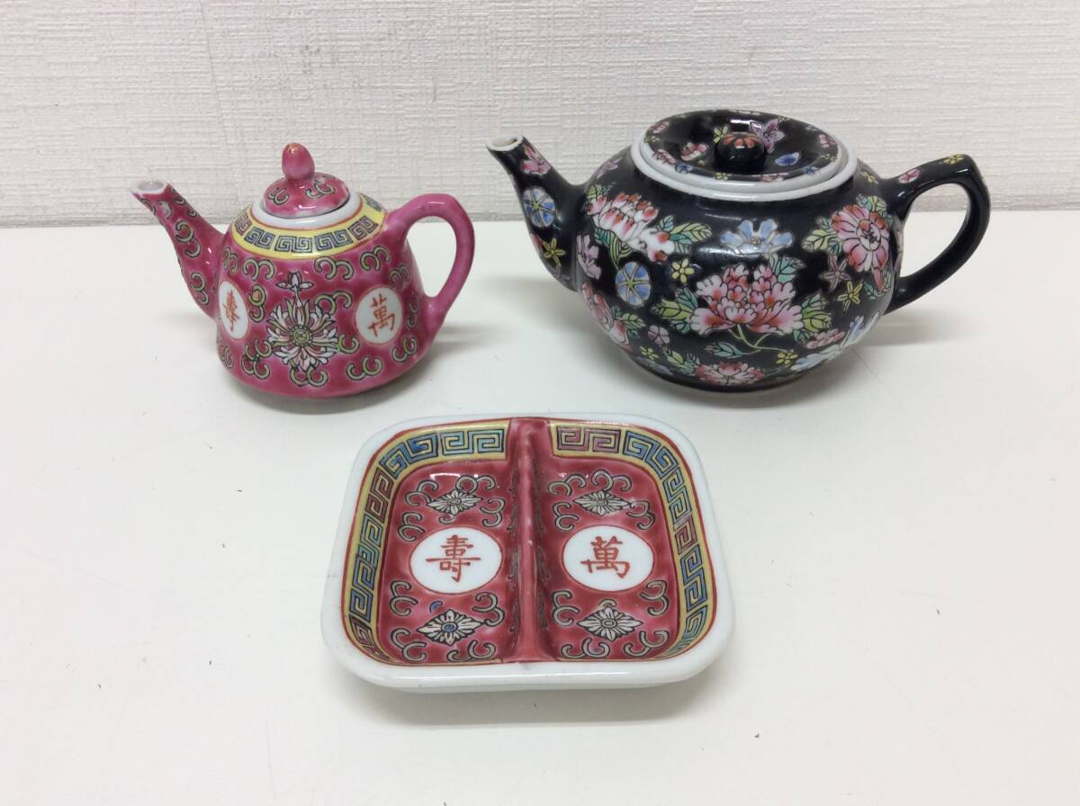 Yahoo!オークション -「中国景徳鎮 茶器」(色絵磁器) (骨董