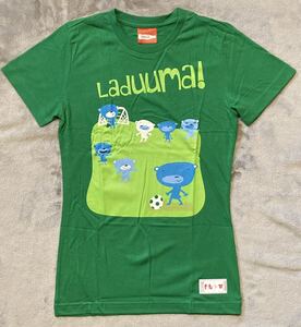 ◎ 非売品【未使用】 2008 北京五輪 オリンピック コカコーラ ブロモーション 懸賞 当選品 Tシャツ サッカーデザイン レディース S レア