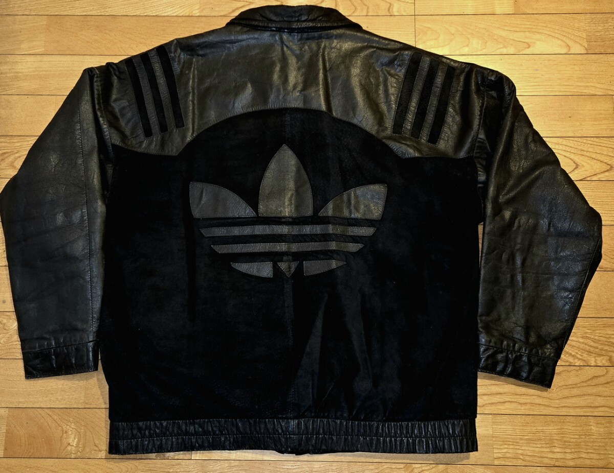 Yahoo!オークション -「adidas アディダス レザージャケット Yahoo!オークション -「adidas アディダス レザージャケット