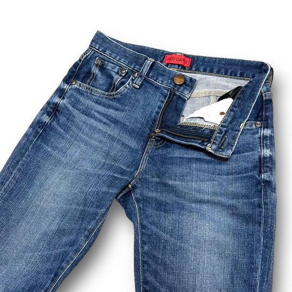レッドカード 25425SF Librty Slit Flave ストレッチ デニム パンツ サイズ22