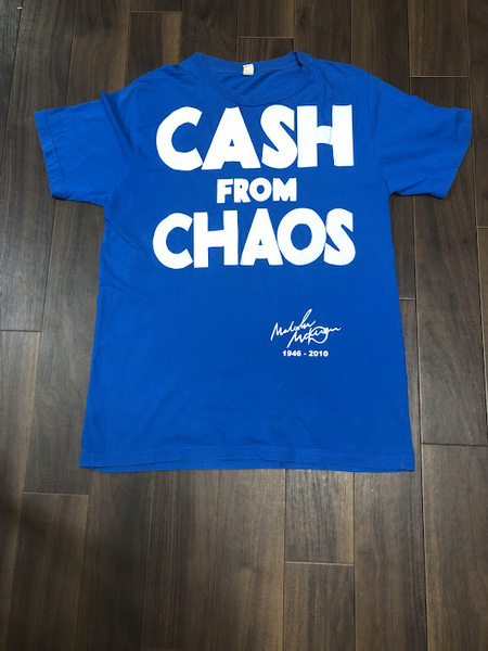 マルコムマクラーレン 追悼 CASH FROM CHAOS Mサイズ