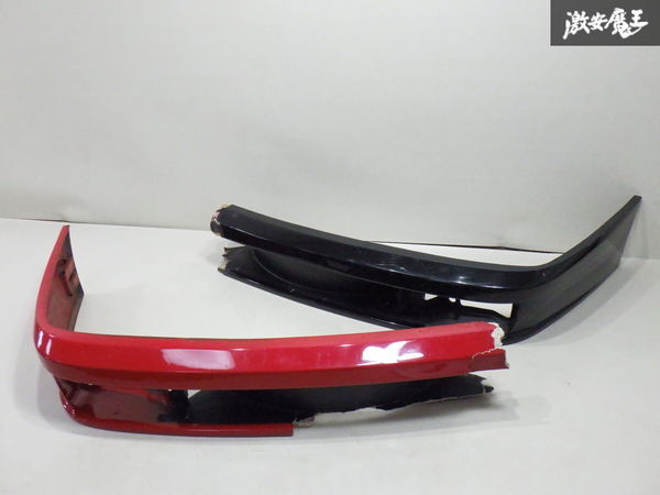 Ferrari フェラーリ純正 テスタロッサ フロントバンパー フロント バンパー レッド 赤 ブラック 黒 部品取り用に 棚1G14