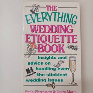 zaa-613♪The Everything Wedding Etiquette Book ウェディングエチケットブック:結婚式でのマナーに関する洞察とアドバイス