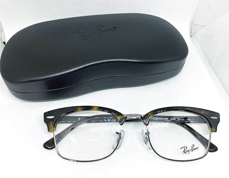 レイバン RB5233 メガネ ブラック スクエア | 中古メガネ通販ビープライス