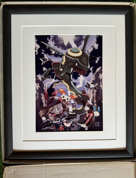 ポケモン コレクタブルアート PG レックウザ逆鱗 複製原画 100個 限定 pokemon Rayquaza